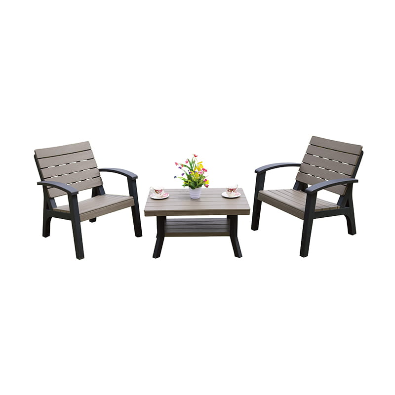 New Style KD Plastic Leisure Sofa Set
